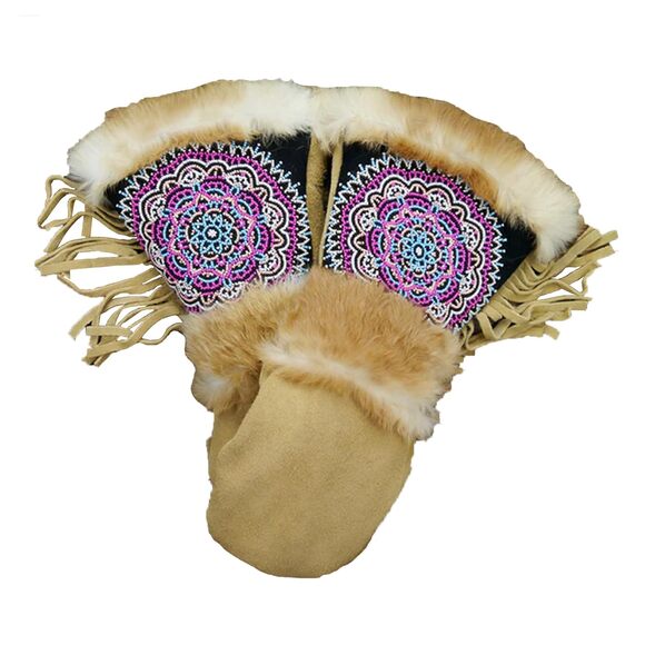 8941 Hayden Long Cuff Mitten (tans)